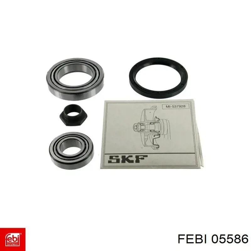 Комплект подшипника ступицы колеса Febi 05586 цена, от 15.68 USD