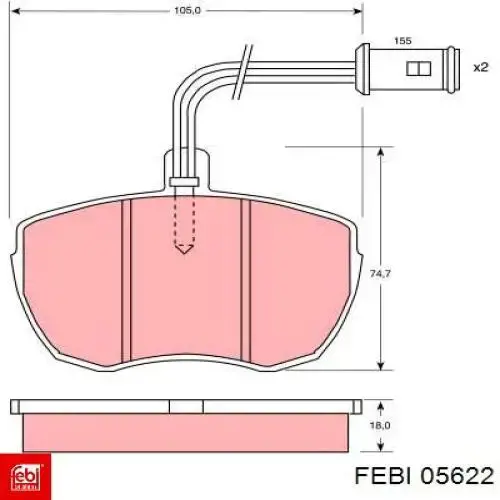 Купить FDBS055 Kautek Сайлентблок задней балки