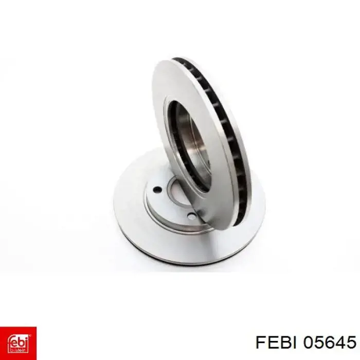 Передние тормозные диски 05645 Febi