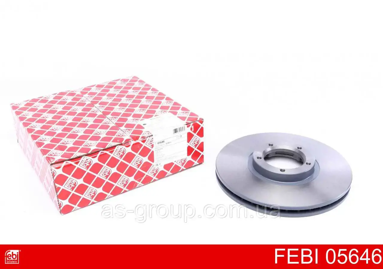 Тормоз дисковый передний Febi 05646 цена, от 31.29 USD