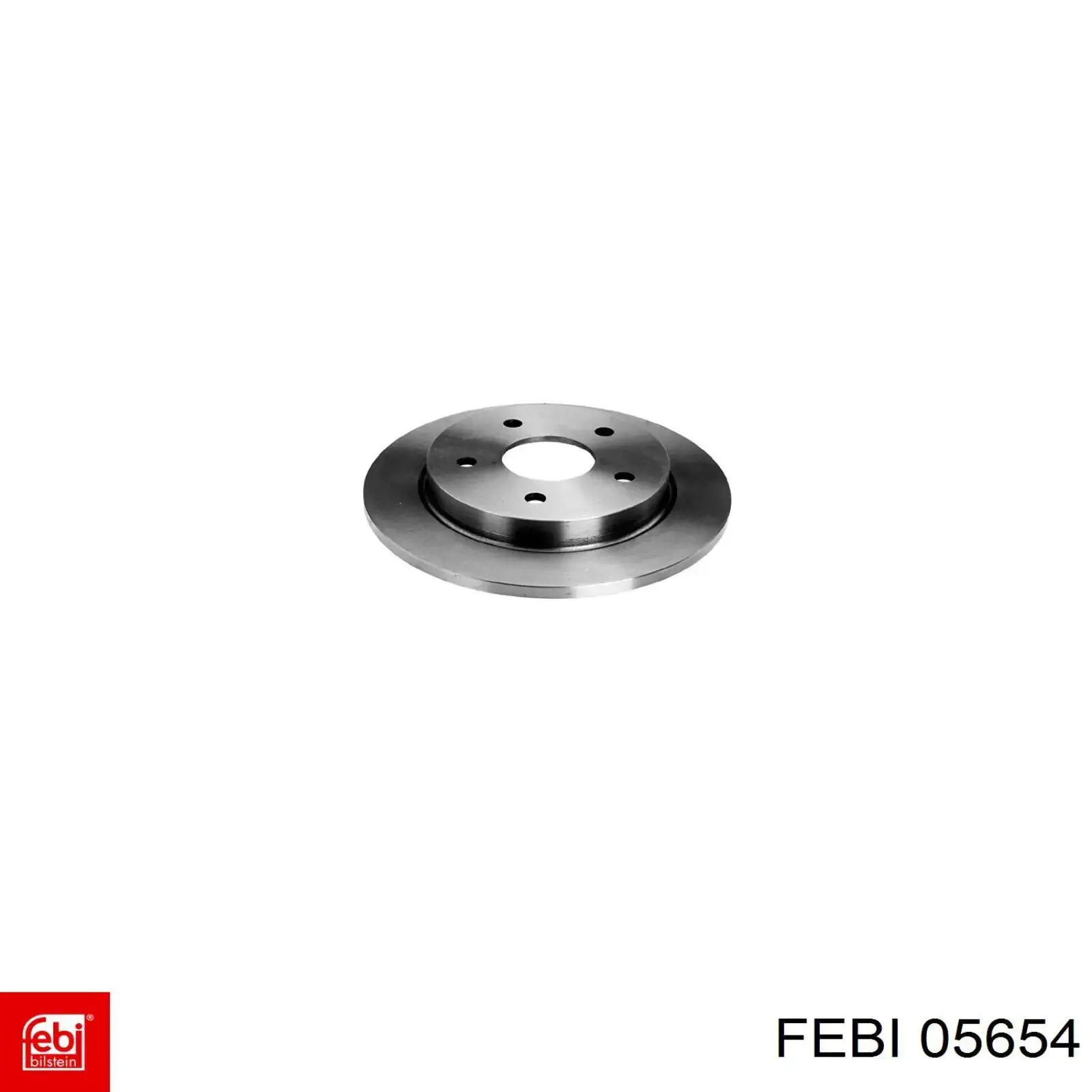05654 Febi диск тормозной задний