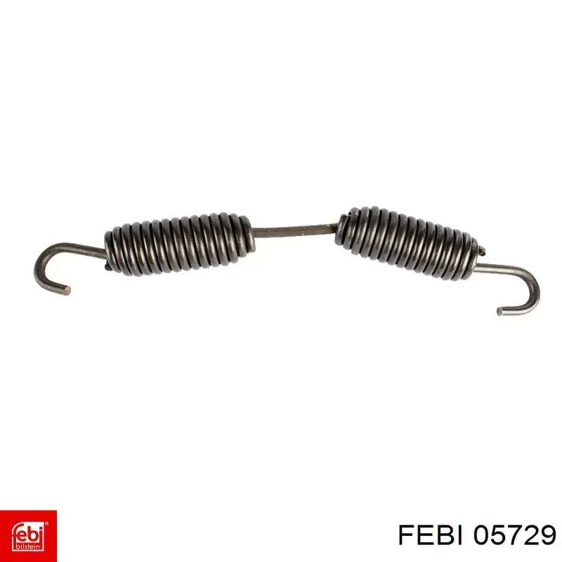 Пружина задних барабанных тормозных колодок Febi 05729 цена, от 2.10 USD