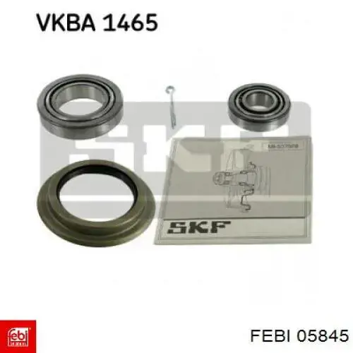 Купить 05845 Febi Подшипник передней ступицы