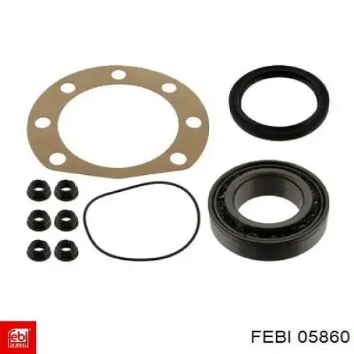 Подшипники задней ступицы Febi 05860 цена, от 35.35 USD