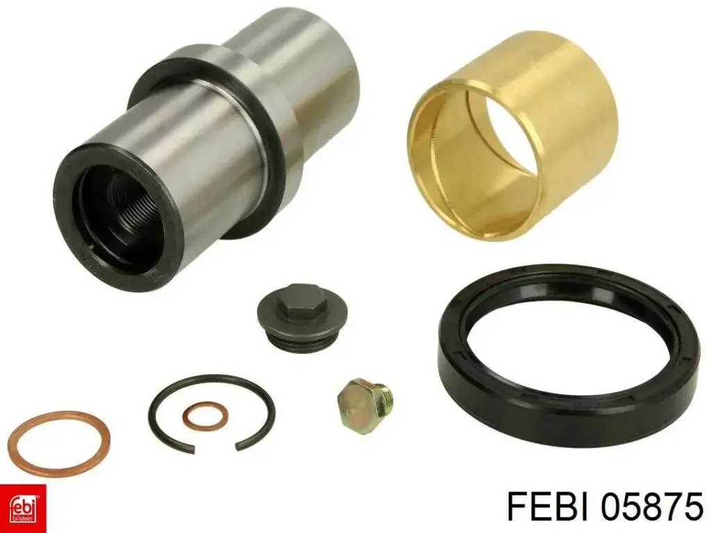 Ремкомплект шкворня поворотного кулака Febi 05875 цена, от 13.67 USD