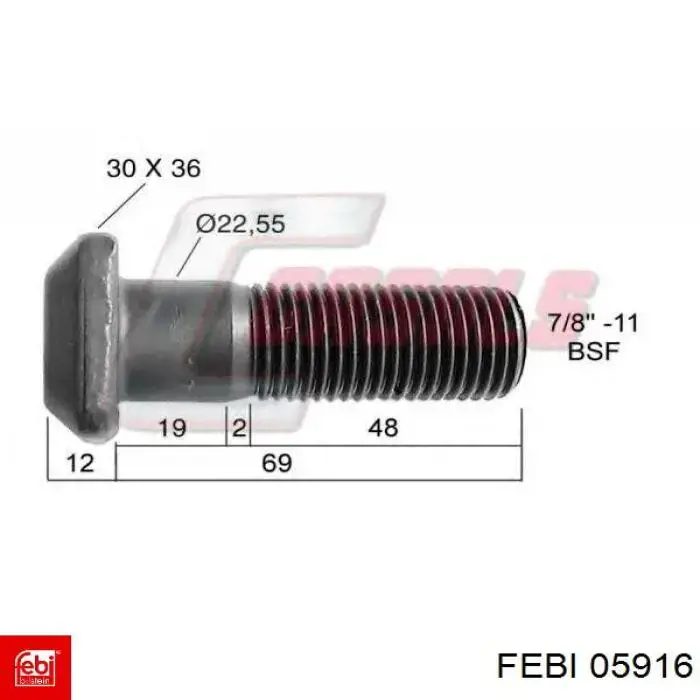 Купить 05916 Febi 