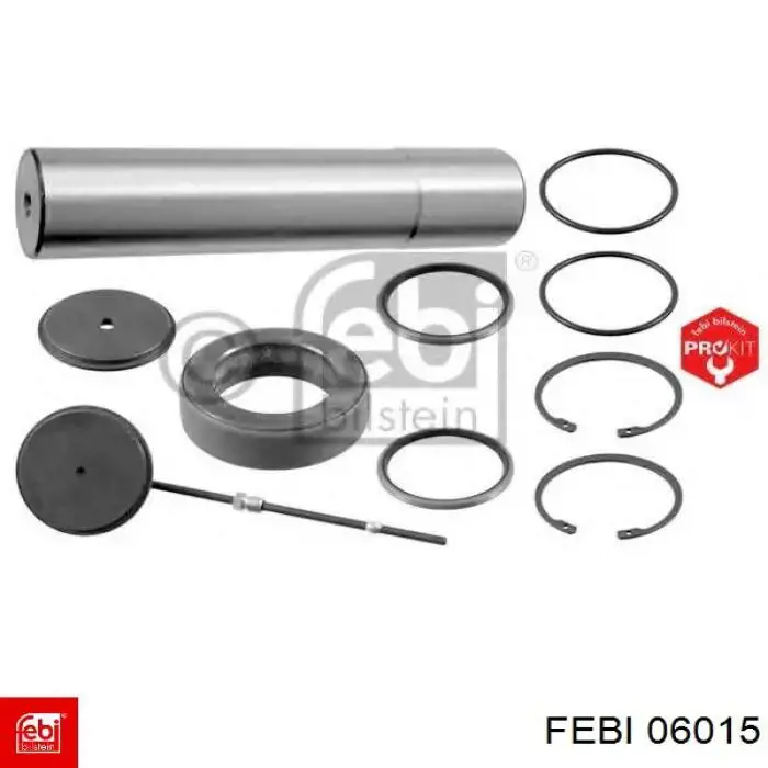 Ремкомплект шкворня поворотного кулака Febi 06015 цена, от 58.97 USD