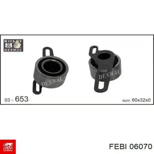 Ролик ГРМ 06070 Febi