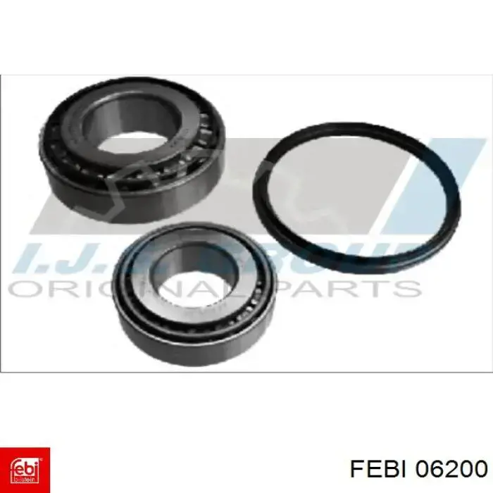 Комплект подшипника ступицы колеса Febi 06200 цена, от 10.39 USD