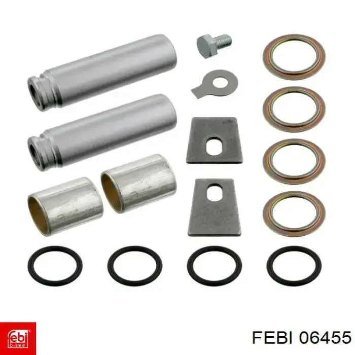 Ремкомплект тормозных колодок Febi 06455 цена, от 23.84 USD