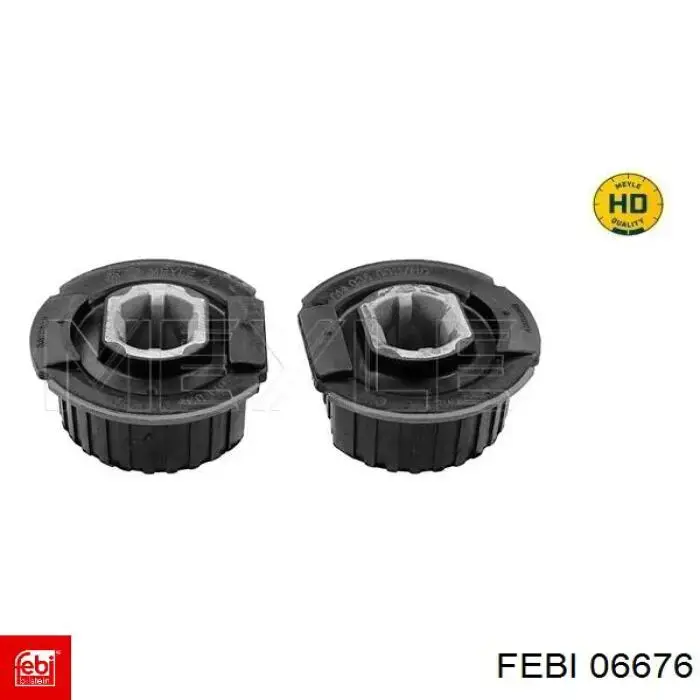 Сайлентблок задней балки 06676 Febi