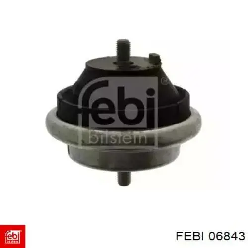 06843 Febi Опора двигателя, левая/правая
