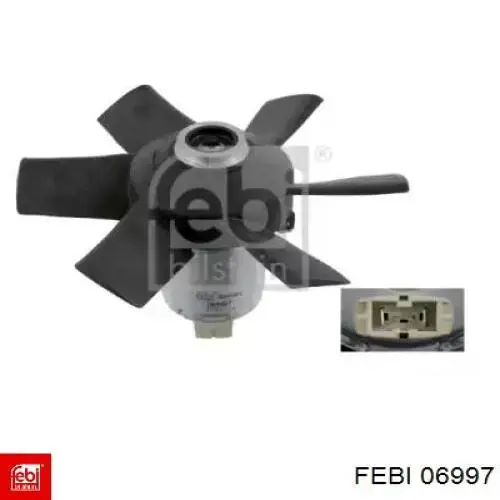 Электровентилятор охлаждения 06997 Febi