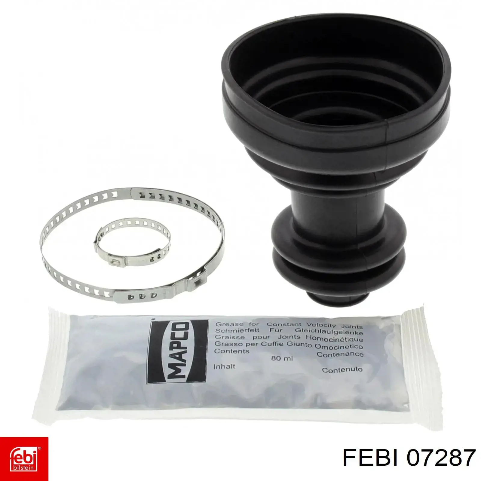 Пыльник шарнира угловых скоростей внутренний передний Febi 07287 цена, от 5.99 USD