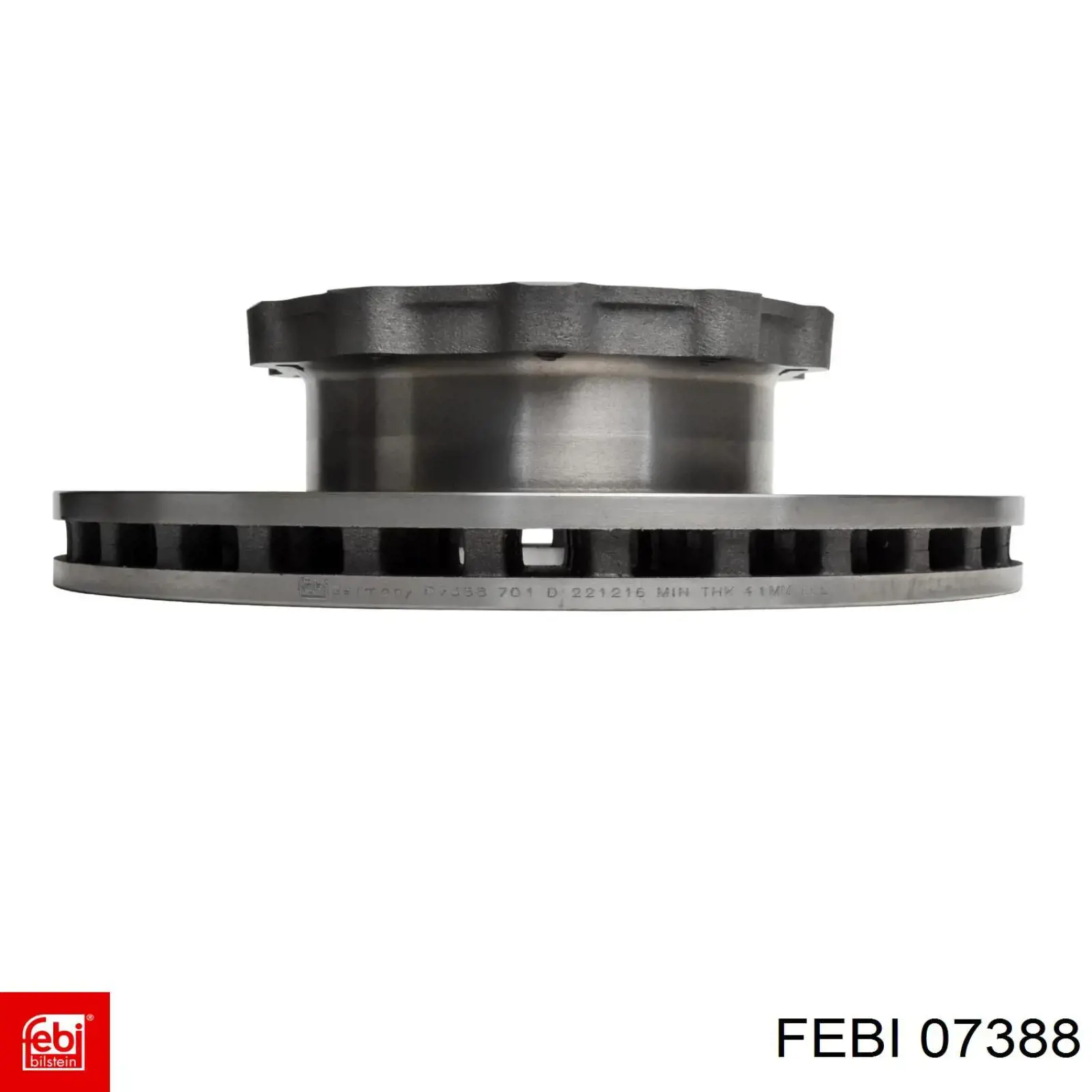 Передние тормозные диски 07388 Febi