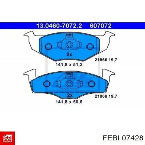  Febi 07428 цена, от 1.03 USD