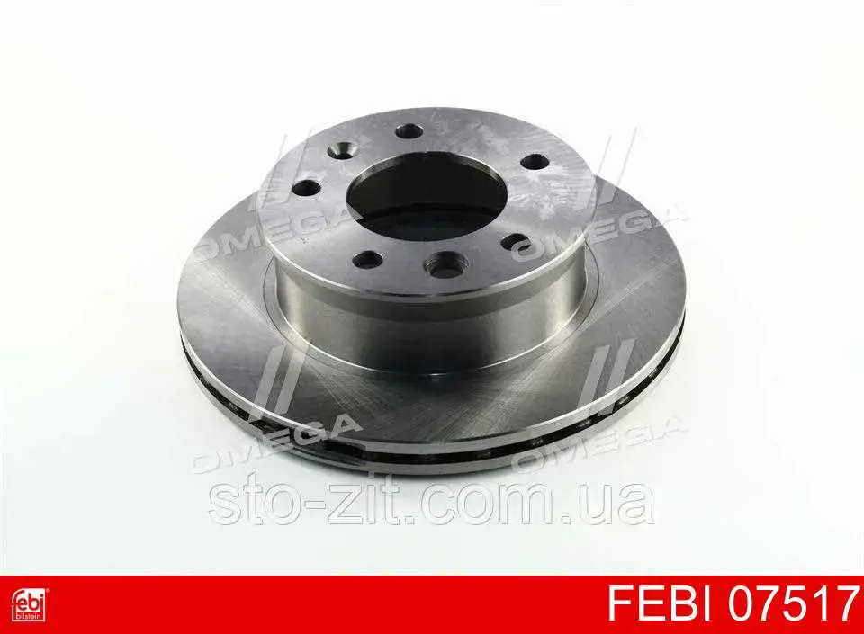 Передние тормозные диски 07517 Febi