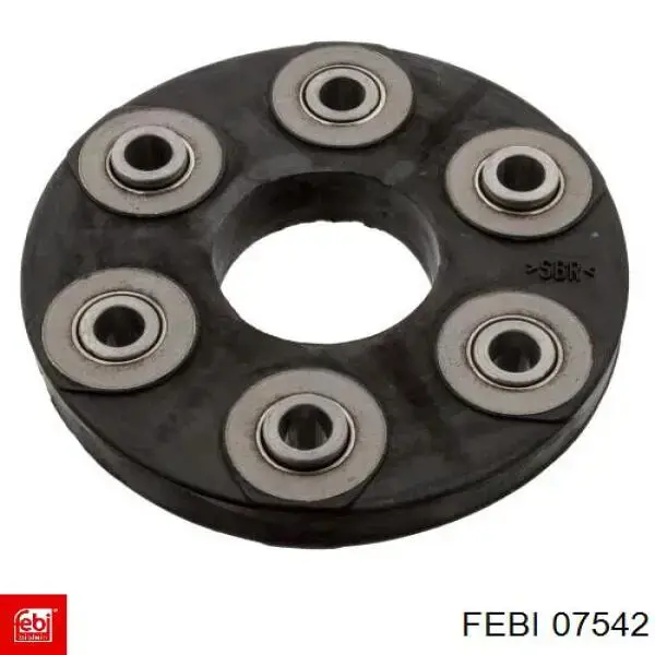 Муфта кардана эластичная передняя/задняя Febi 07542 цена, от 39.50 USD