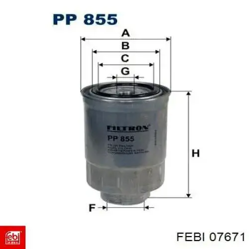 Подушка рессоры межлистовая Febi 07671 цена, от 1.22 USD