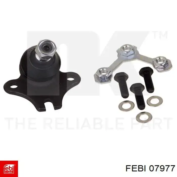 Шаровая опора, нижняя Febi 07977 цена, от 12.78 USD