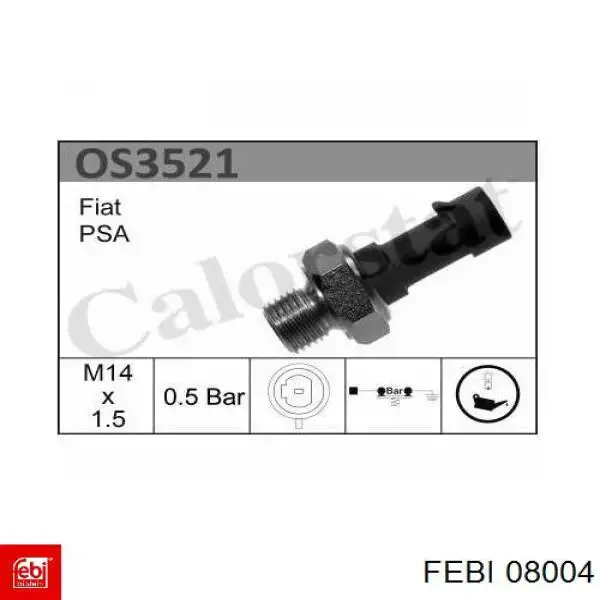  Febi 08004 цена, от 23.68 USD