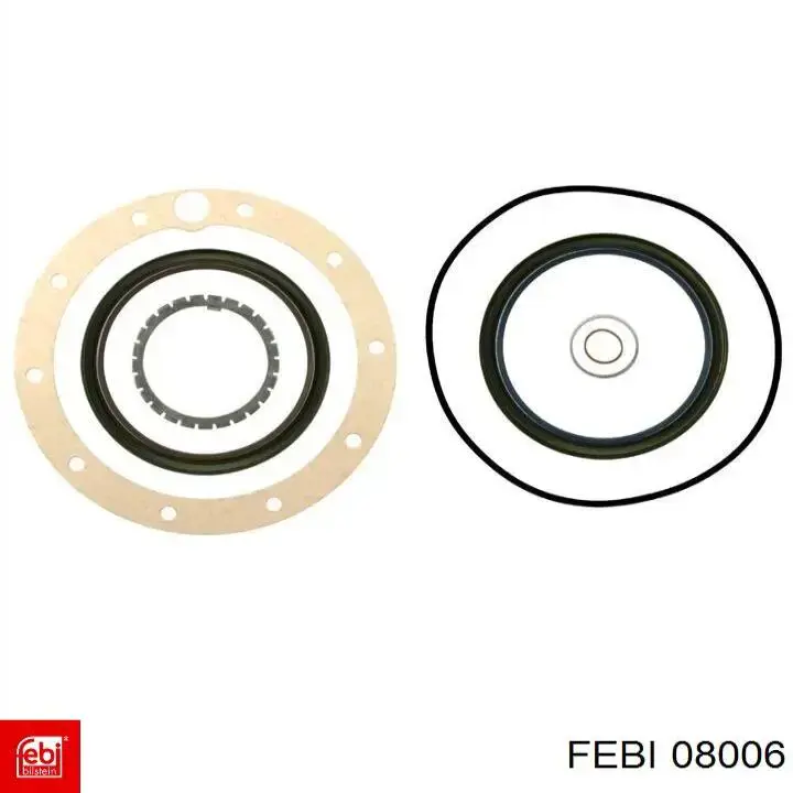 Купить 08006 Febi Сальник задней ступицы