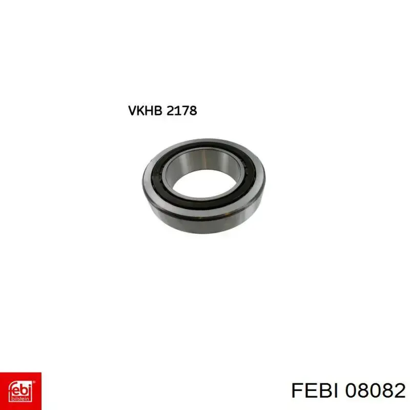 Подшипник ступицы 08082 Febi