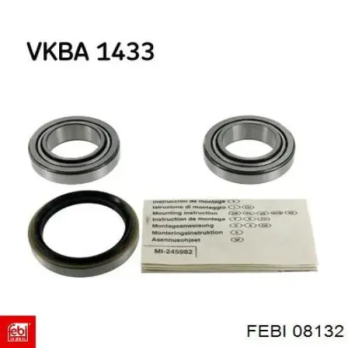 Подшипники задней ступицы Febi 08132 цена, от 9.33 USD