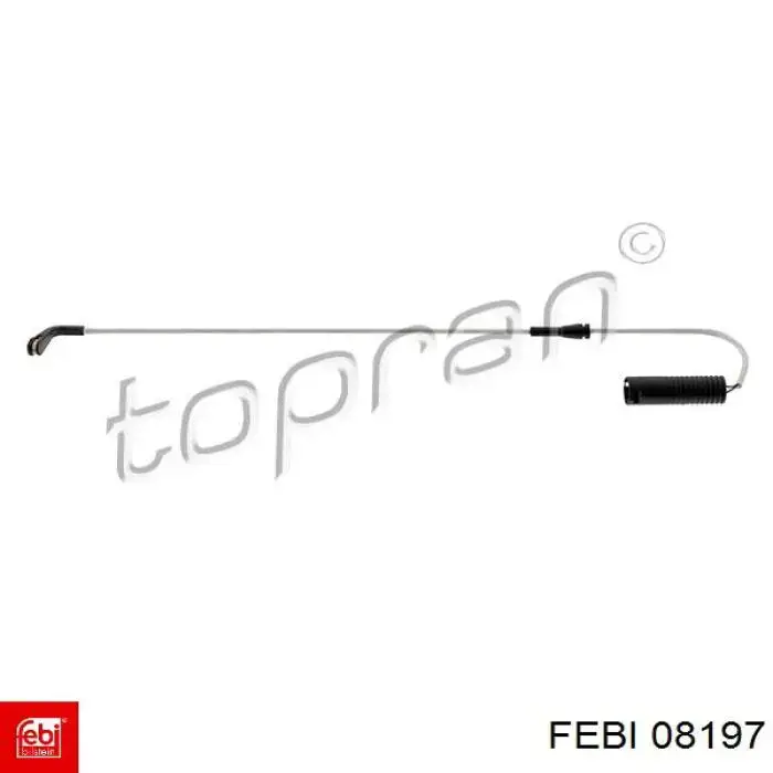 Датчик износа тормозных колодок задний 08197 Febi