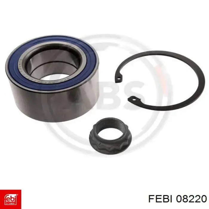 Compre 08220 Febi Rolamento de cubo traseiro