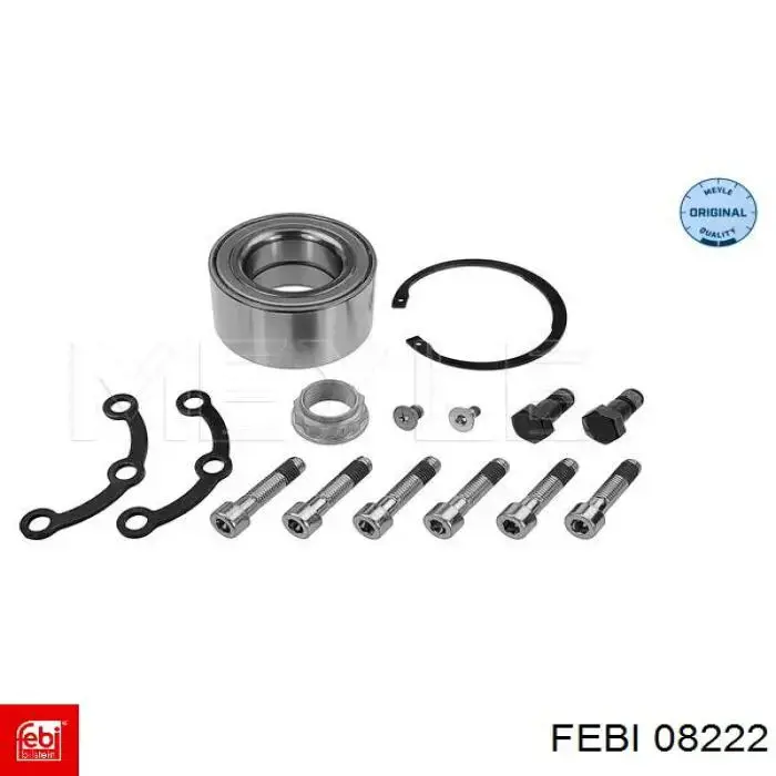 Подшипники задней ступицы Febi 08222 цена, от 29.33 USD