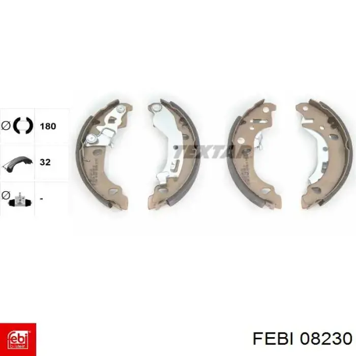 Палец серьги задней рессоры Febi 08230 цена, от 8.97 USD