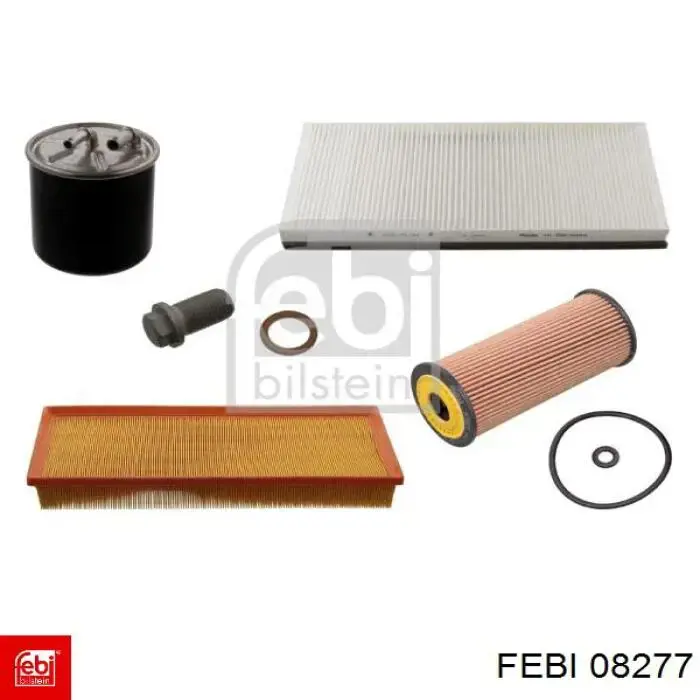 Купить 08277 Febi Пробка поддона двигателя