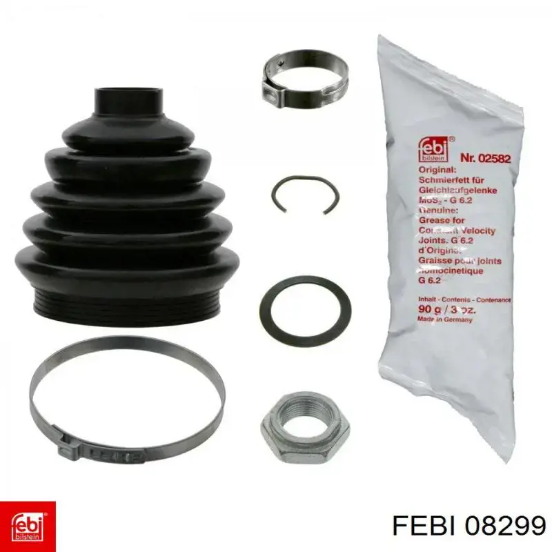 Купить 08299 Febi Пыльник гранаты наружный, передний
