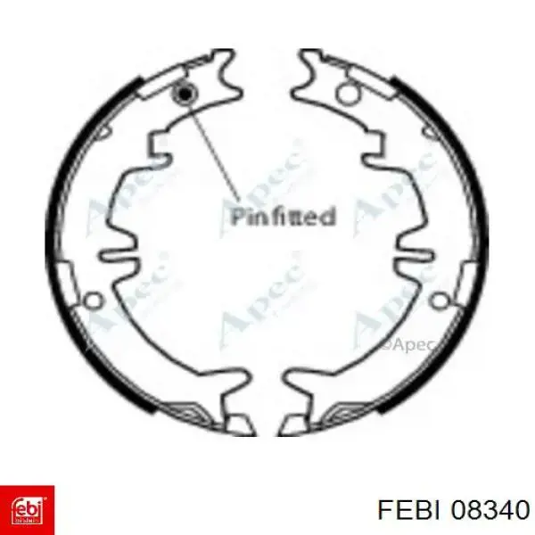 Кулаки поворотные задней подвески Febi 08340