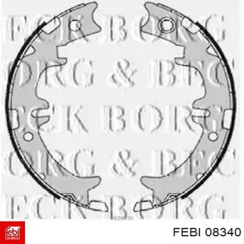 08340 Febi Цапфа задняя
