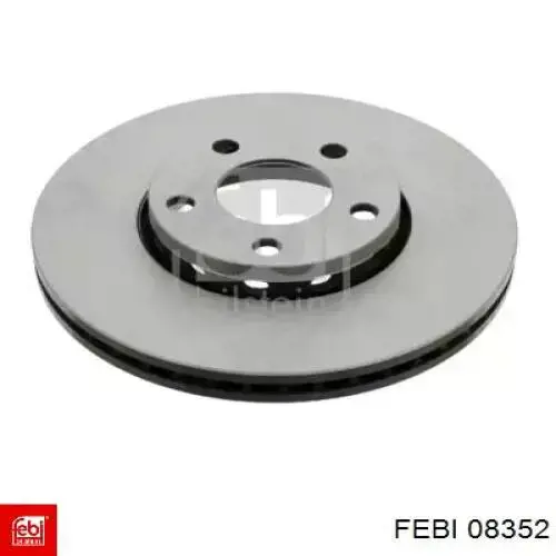 Передние тормозные диски 08352 Febi