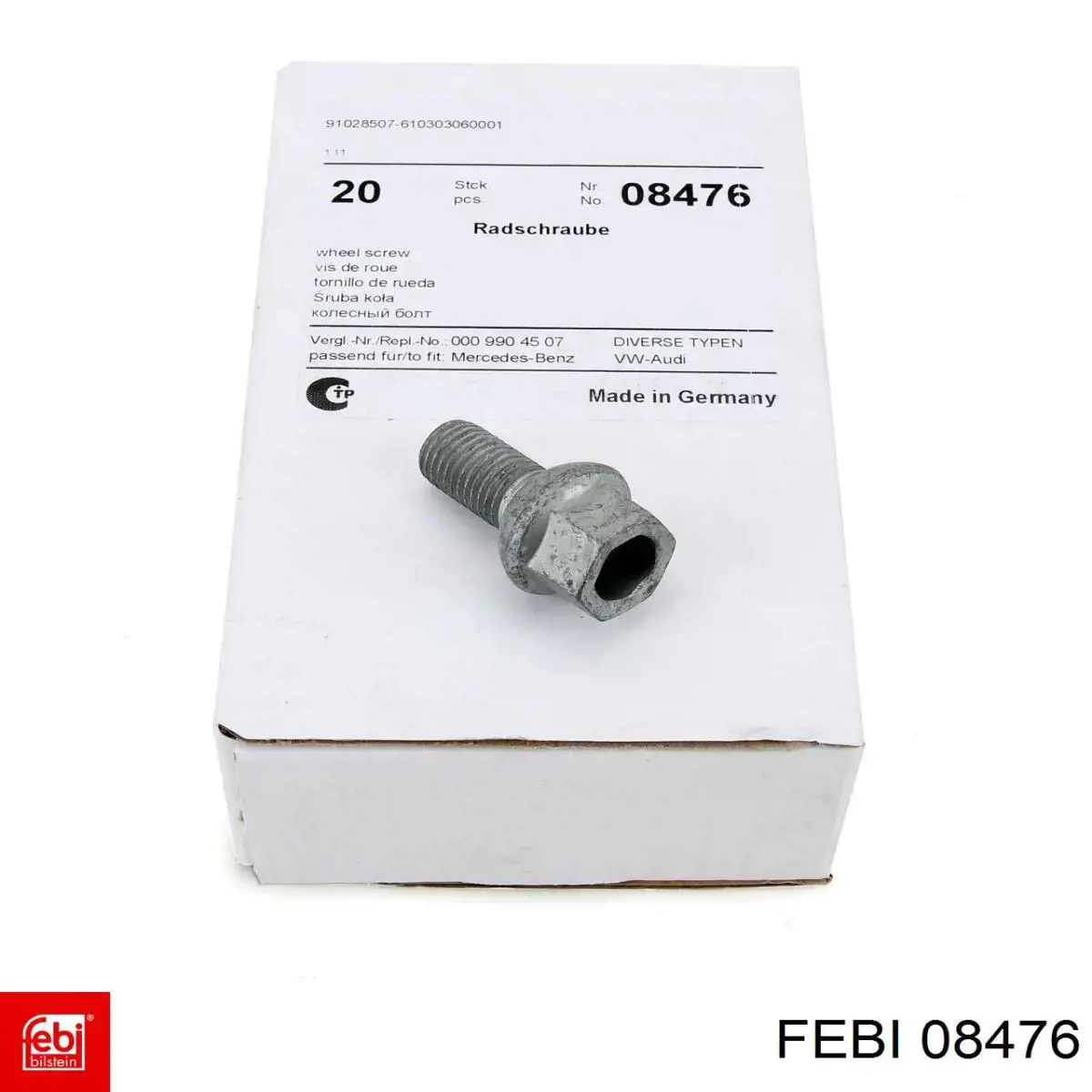 Колесный болт 01699 Febi