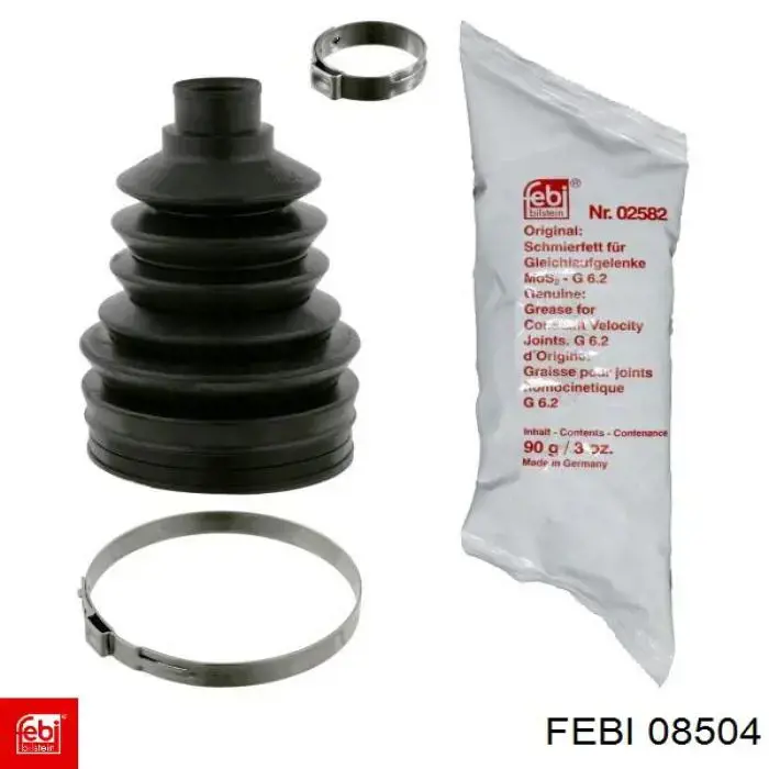 Тормоз дисковый передний Febi 08504 цена, от 21.24 USD