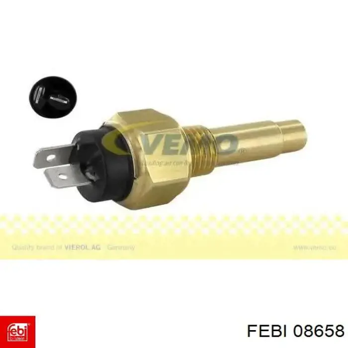 Датчик указателя температуры охлаждающей жидкости Febi 08658 цена, от 7.24 USD