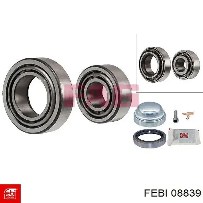 Купить 08839 Febi Подшипник передней ступицы