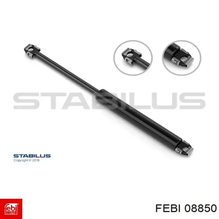 Амортизатор капота газовый Febi 08850 цена, от 11.50 USD