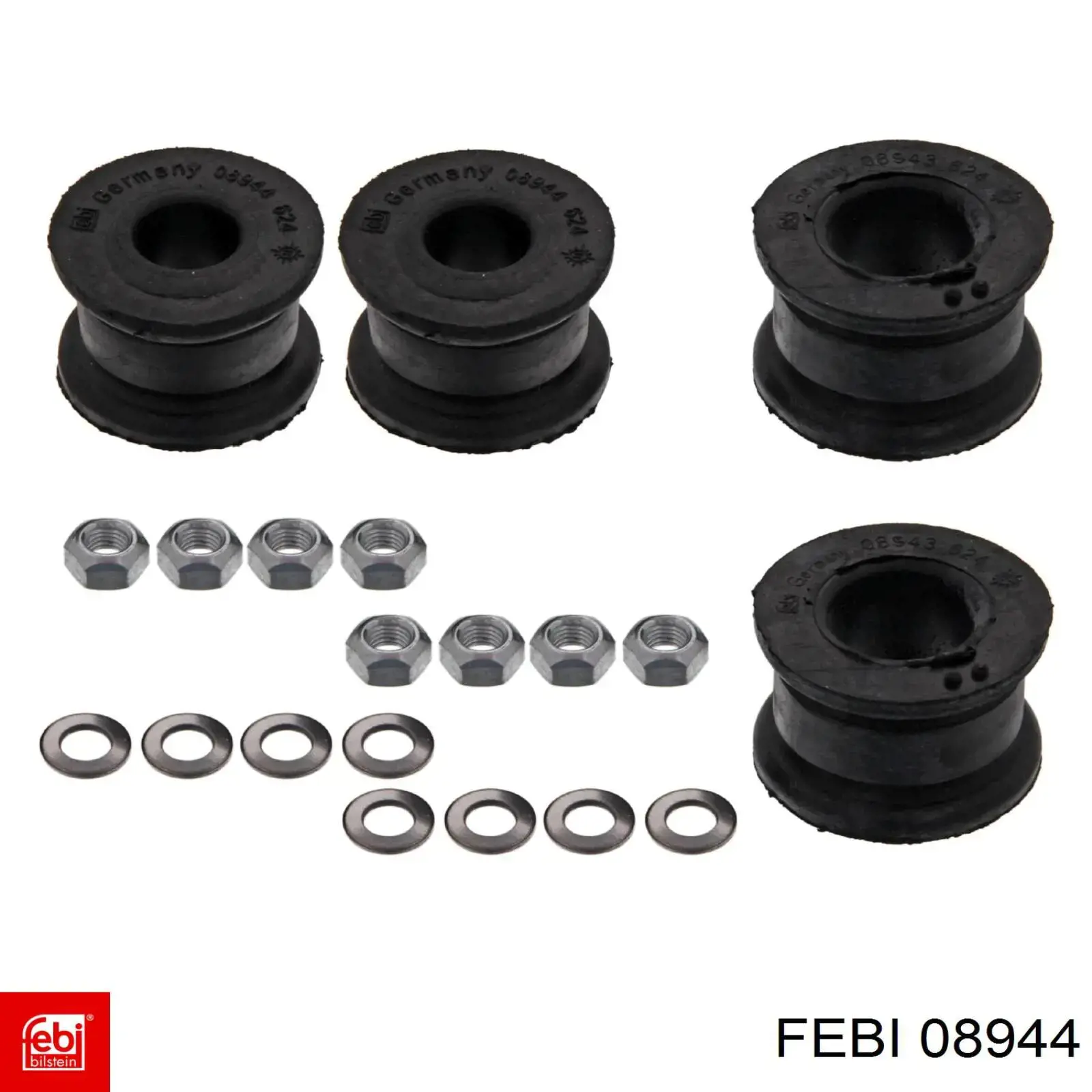 Втулка стабилизатора переднего наружная Febi 08944 цена, от 1.76 USD