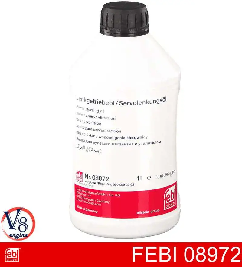 Гидравлическое масло 08972 Febi