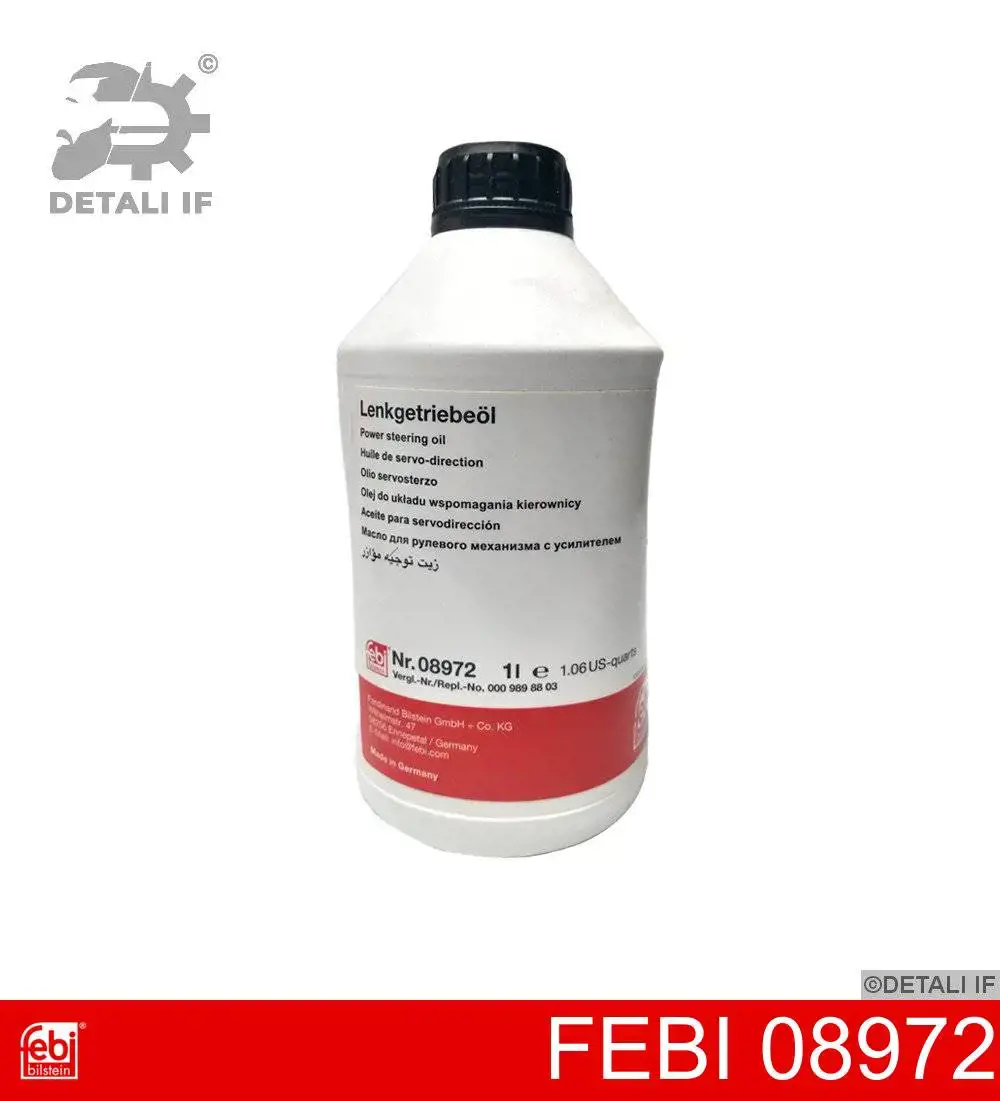 Купить 08972 Febi Гидравлическое масло