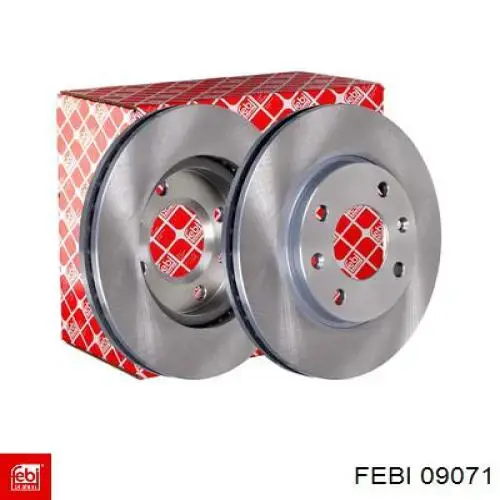 Купить 09071 Febi Ротор тормозной