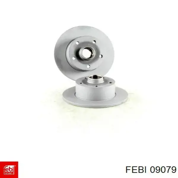 Купить 09079 Febi Диск тормозной задний