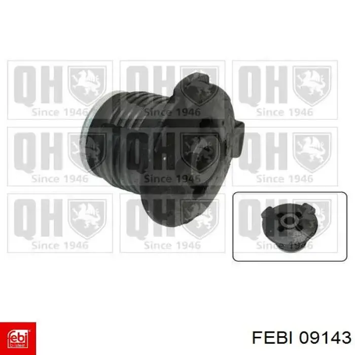 Сайлентблок заднего подрамника Febi 09143 цена, от 8.78 USD