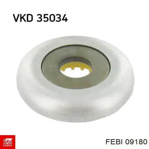 Подшипник опорный амортизатора, переднего Febi 09180 цена, от 5.07 USD