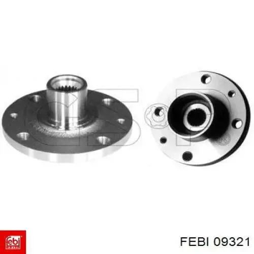 Ступицы передних колес Febi 09321 цена, от 26.71 USD